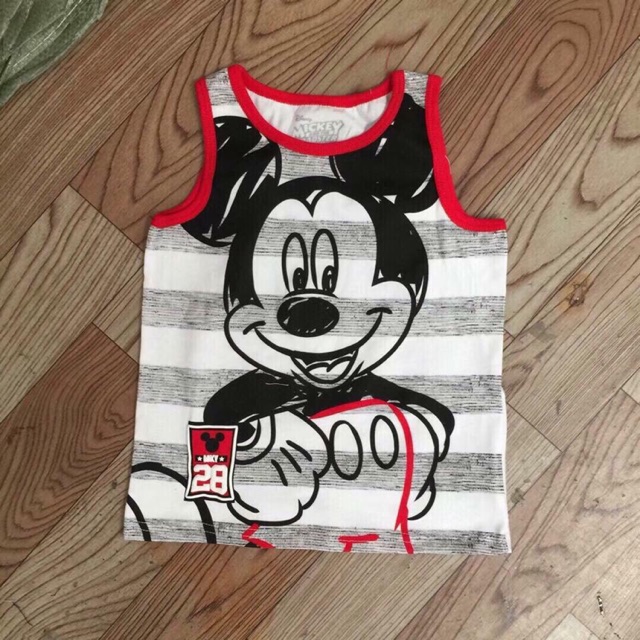 Áo ba lỗ Mickey bé trai