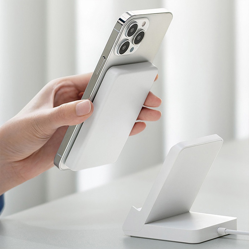 Pin Sạc Dự Phòng Xiaomi Không Dây Từ Tính Siêu Nhẹ Và Mỏng P05ZM 5000mAh 12mm 20W Max