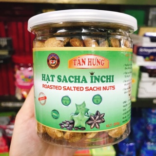 HẠT SACHA INCHI RANG MUỐI TÂN HƯNG 200G