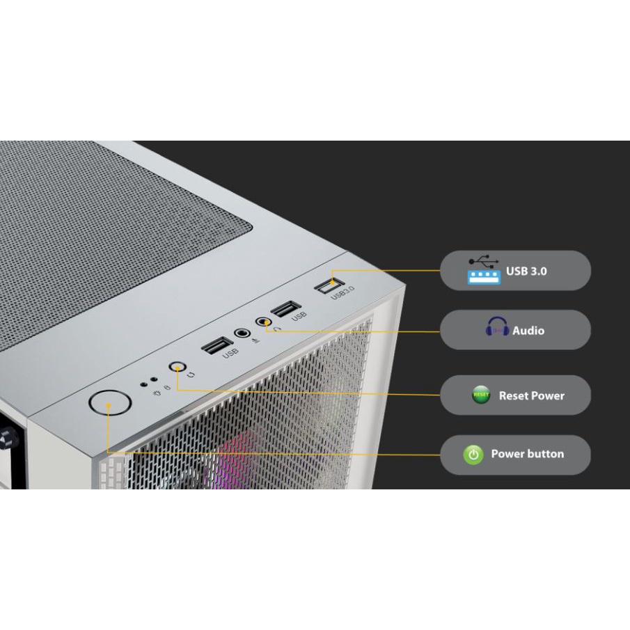 Vỏ Case VSP KA30 WHITE