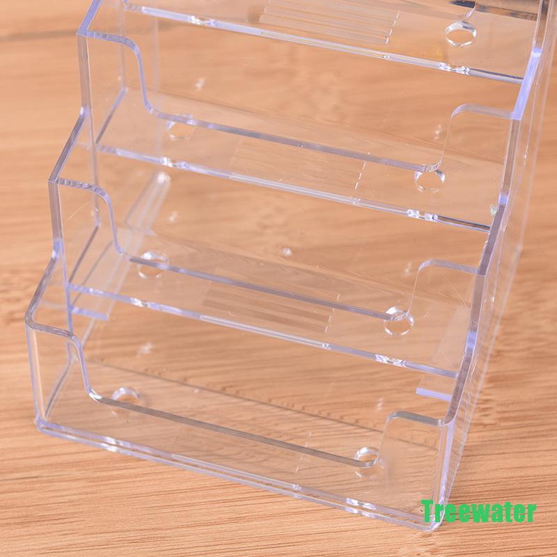 Giá Đỡ Danh Thiếp Để Bàn Bằng Nhựa Acrylic Trong Suốt Twmy4