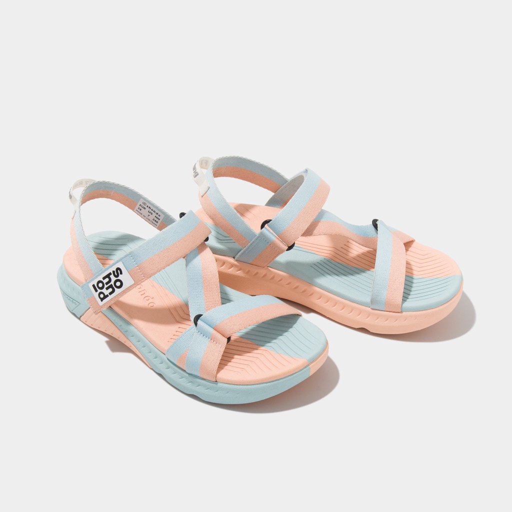 Giày Sandals Shondo F7 Half hồng xanh F7H7136