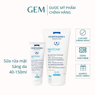 Sữa rửa mặt làm sáng da, giảm thâm nám Isis Pharma Neotone Gel