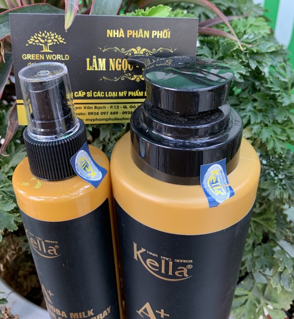 Bộ sản phẩm Kella phục hồi tóc hư