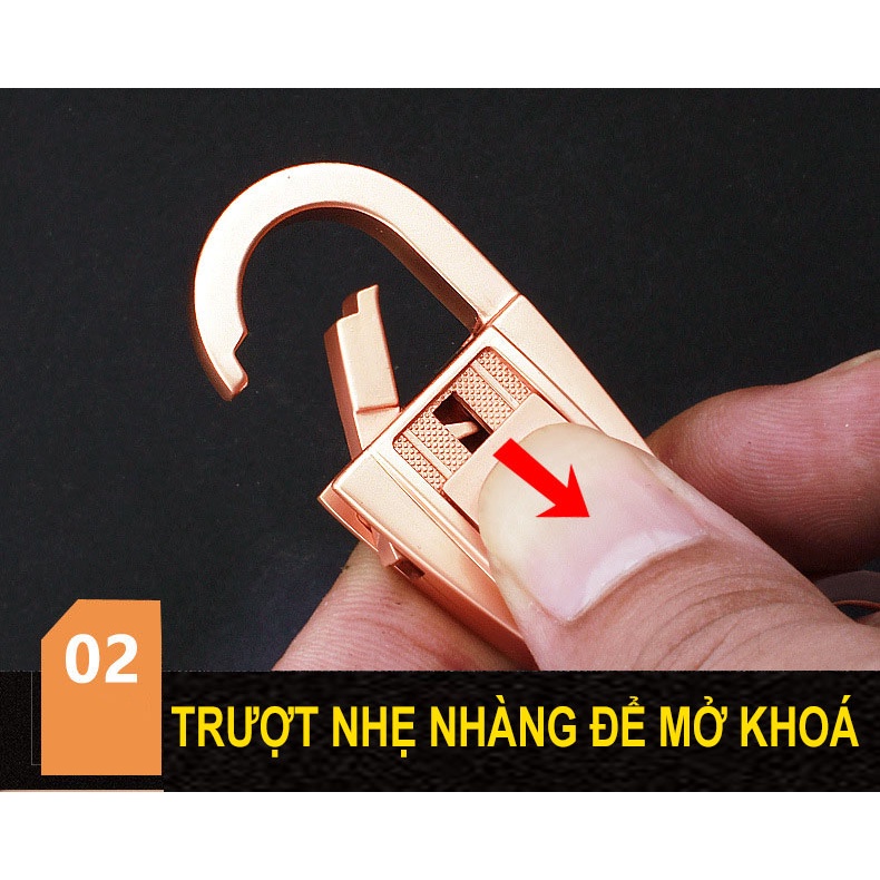 Móc chìa khoá ô tô xe máy cao cấp jobon ZB-071