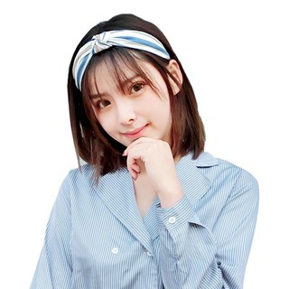 Băng đô cài tóc trơn màu cho nữ
