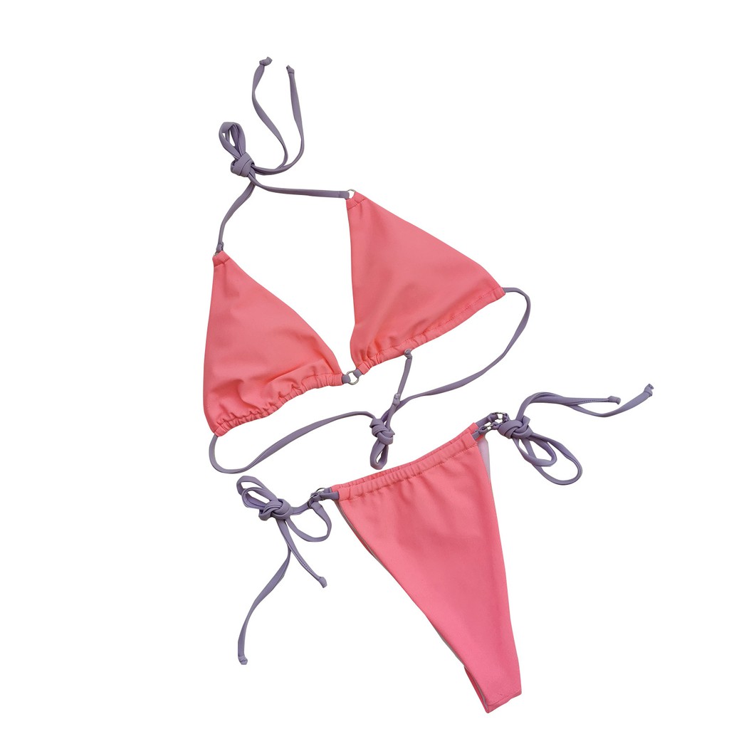 [Mã FAGREEN245 giảm 10% tối đa 30K đơn 99K] Bikini Màu Trơn Gợi Cảm Dành Cho Nữ | BigBuy360 - bigbuy360.vn