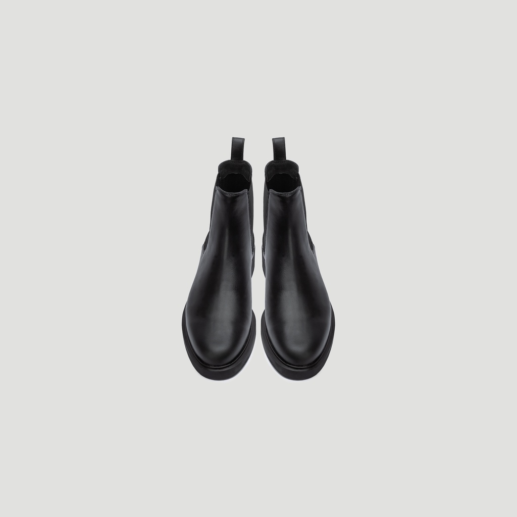 Giày boot THE WOLF basic wolf chelsea boot - Black