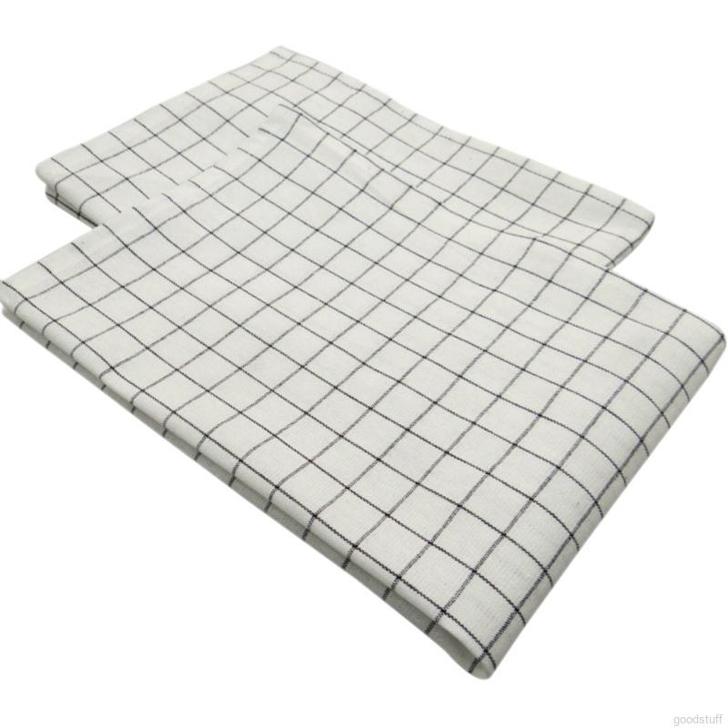 Set 2 Khăn Lau 100% Cotton In Họa Tiết Xinh Xắn