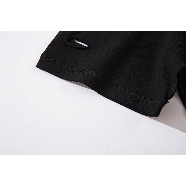 Áo thun MMIOT y2k dáng rộng in hình phong cách gothic harajuku thời trang mùa hè cho nữ