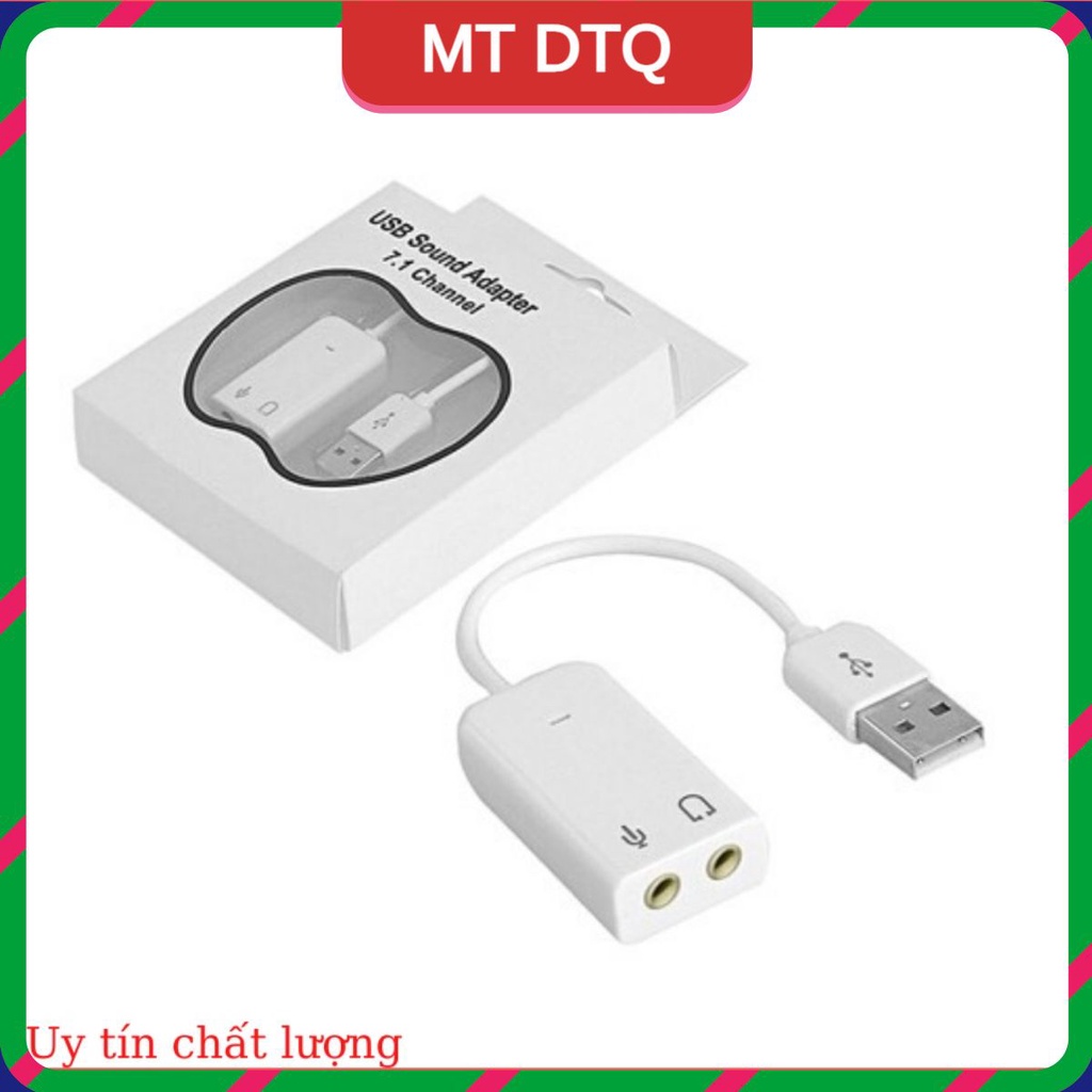 USB sound dây 7.1 - Full Box- Bảo Hành 6 Tháng - 1 Đổi 1