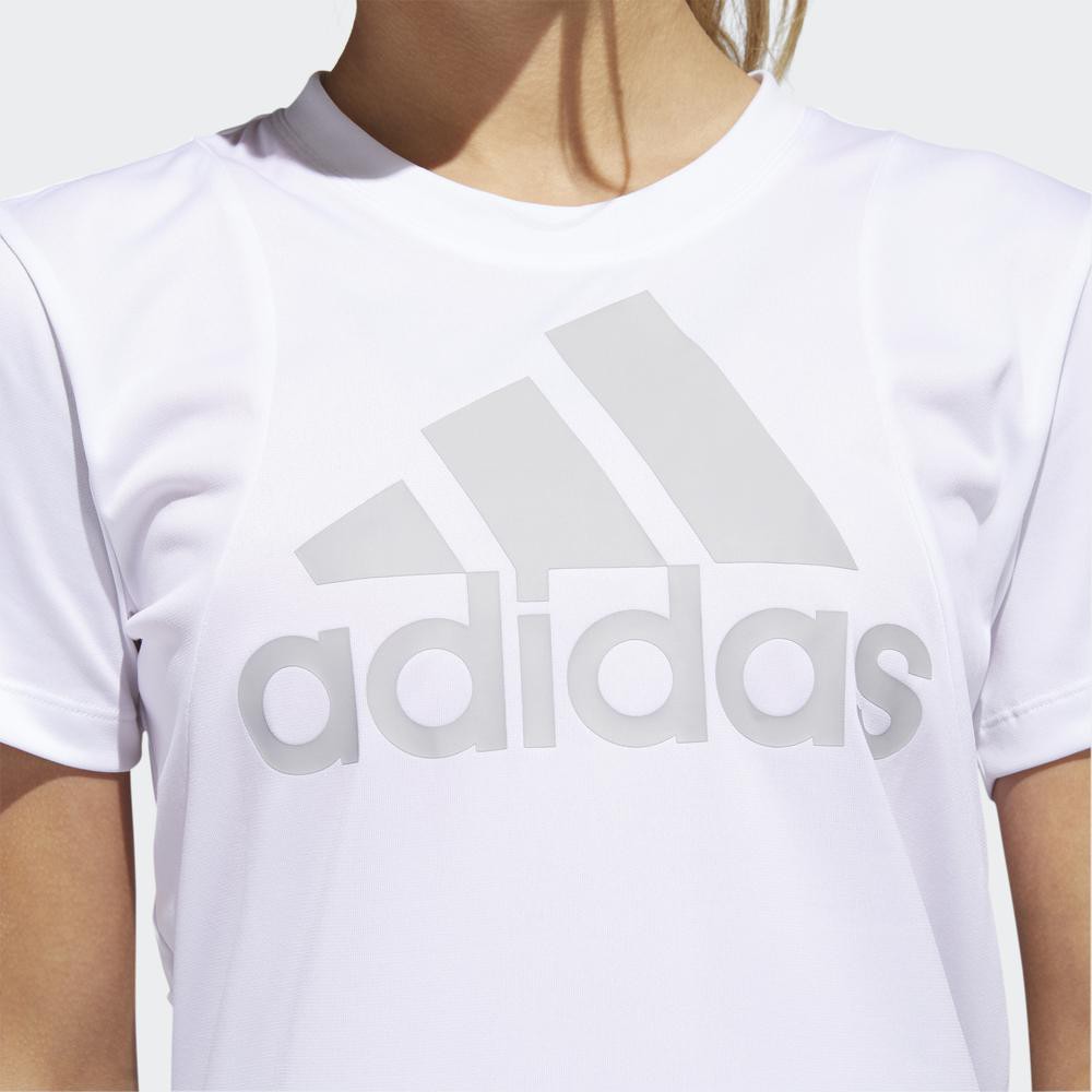 [Mã WABRDAS giảm 15% tối đa 500K đơn 1 triệu] adidas TRAINING Áo thun Badge of Sport Logo Nữ Màu trắng GC8182