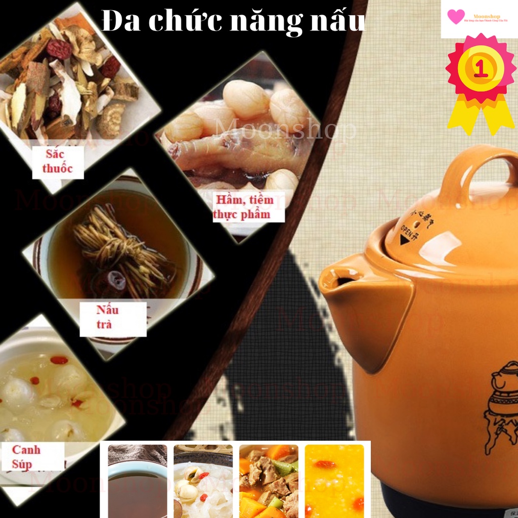 [CHÍNH HÃNG] Siêu Sắc Thuốc, Ấm Nấu Thuốc Nam Bắc, Bình Nấu Trà Thảo Mộc, Nồi Nấu Canh Dưỡng Sinh Của Gali, 3.3 Lít, 450