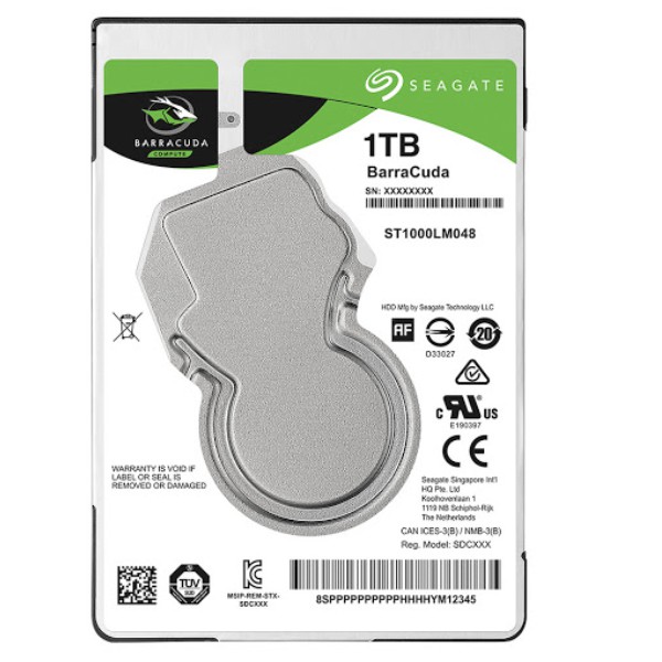 Ổ cứng HDD Seagate 1TB 2.5" SATA 3 - ST1000LM048 | BigBuy360 - bigbuy360.vn