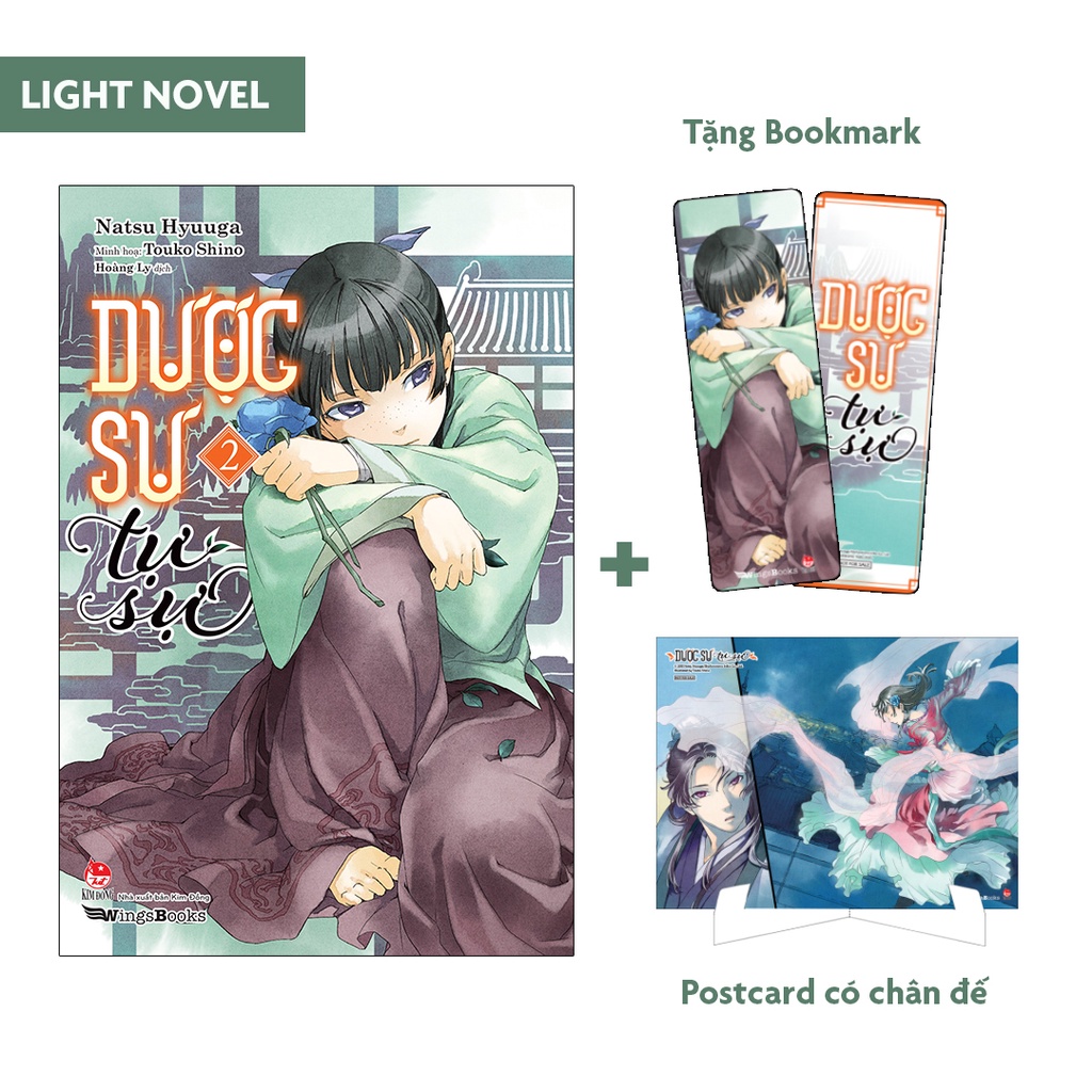 Sách - Dược Sư Tự Sự (Light-novel) - Tập 2 - Tặng Kèm Bookmark + Postcard Có Chân Đế