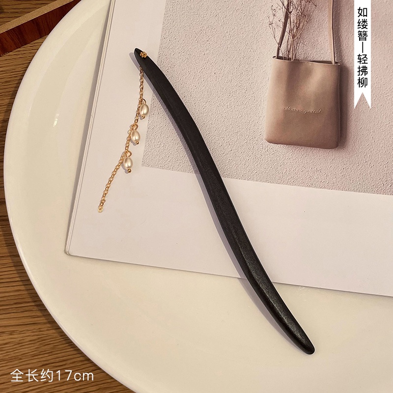 Trâm Cài Tóc Bằng Gỗ Phong Cách Trung Hoa Cổ Điển Cho Nữ