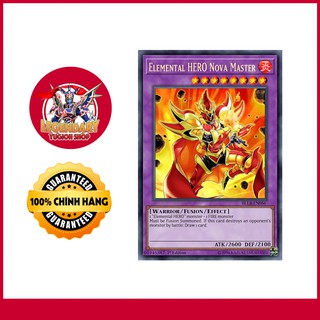 EN]Thẻ Bài Yugioh Chính Hãng] Elemental Hero Nova Master