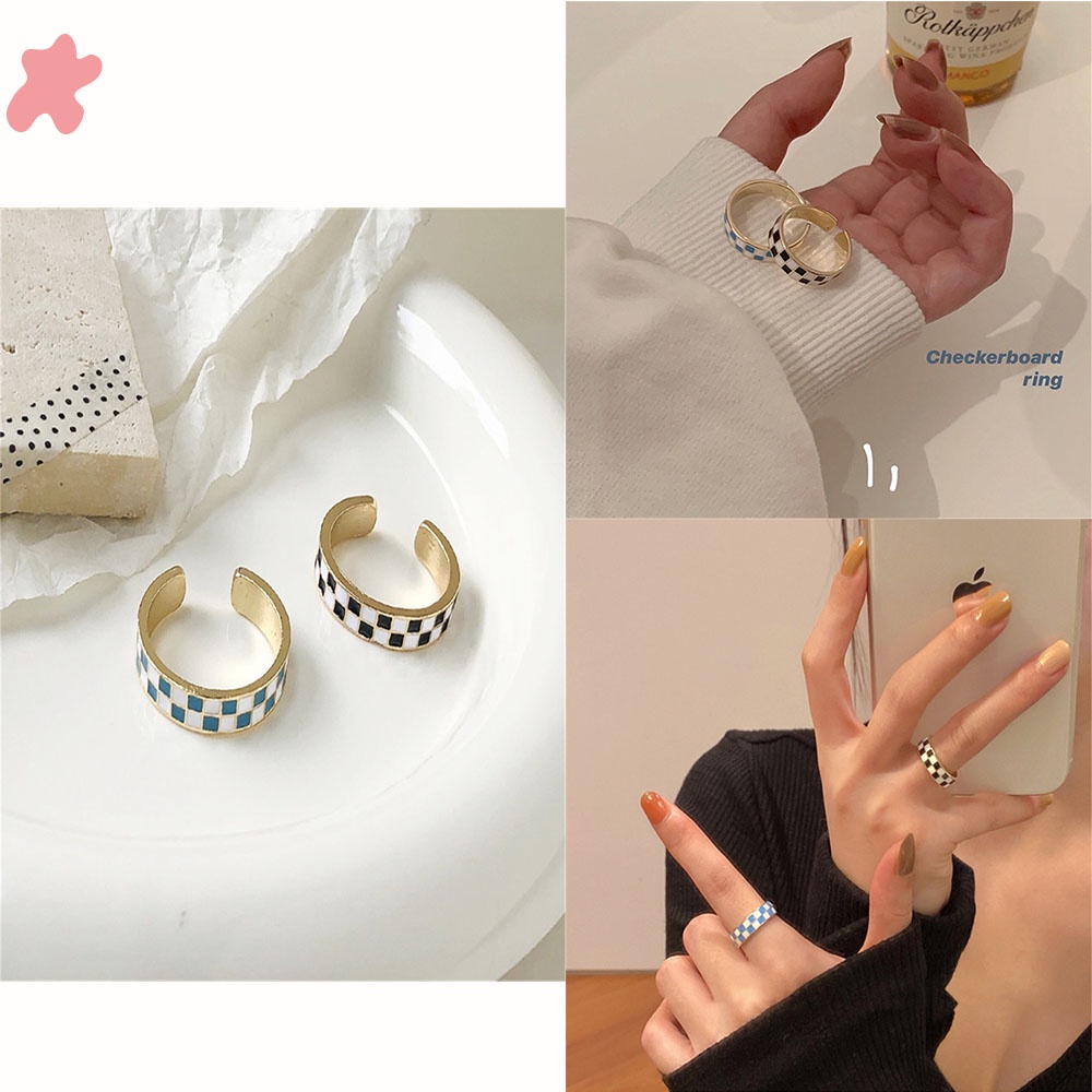 ★★★1 Nhẫn Đeo Ngón Tay Bằng Kim Loại Sáng Tạo Phong Cách Hip Hop