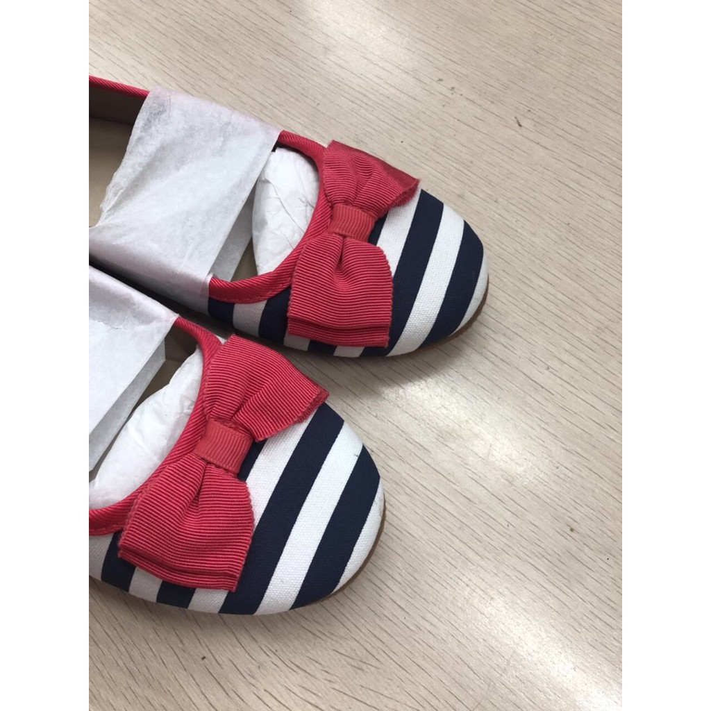 Giày bé gái Gymboree xuất chuẩn - Nơ đỏ xin xắn