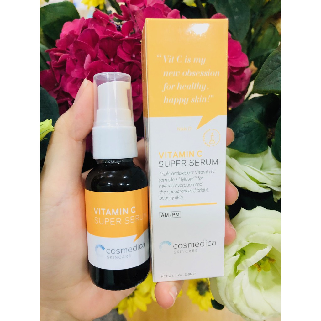 TINH CHẤT MỜ THÂM DƯỠNG TRẮNG Cosmedica Super Serum Vitamin C