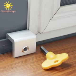 Dụng cụ chặn cửa chống trộm bằng nhôm