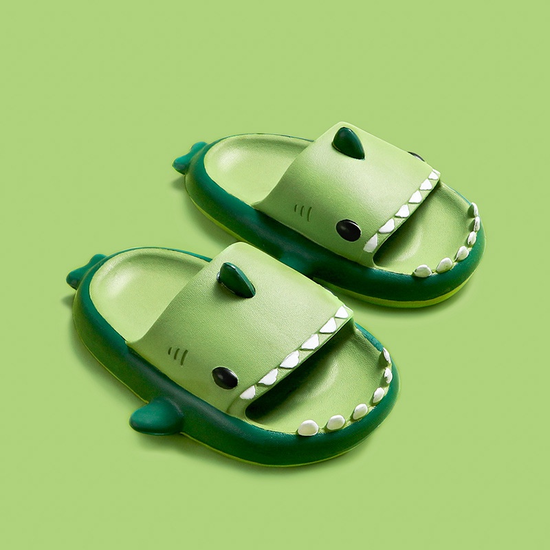 Dép Sandal Ttc003 Hình Cá Mập Nhiều Màu Đế Mềm Chống Trượt Dành Cho Bé