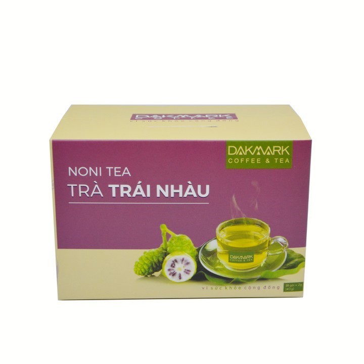 Trà trái nhàu DakMark - Noni Tea (hộp 20 gói x 2g)