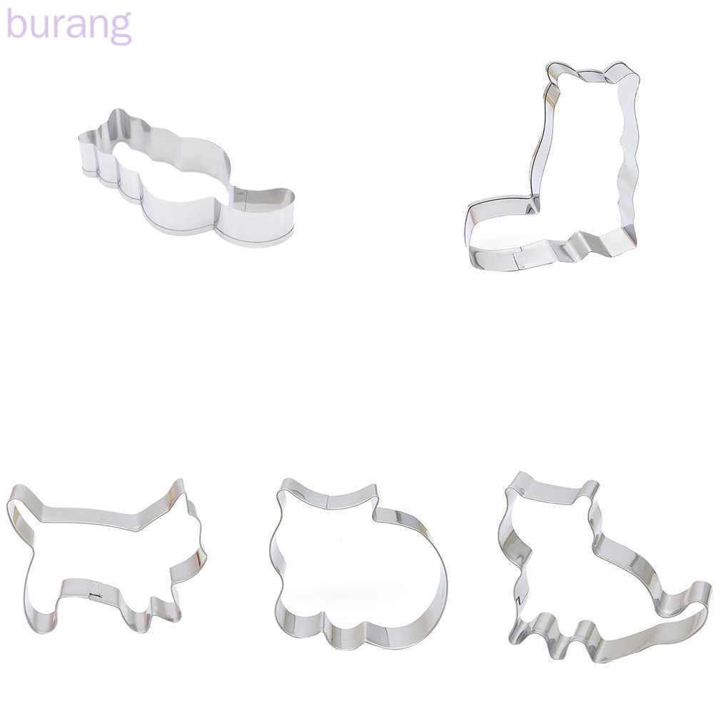 Khuôn cắt tạo hình làm bánh hình chú mèo dễ thương