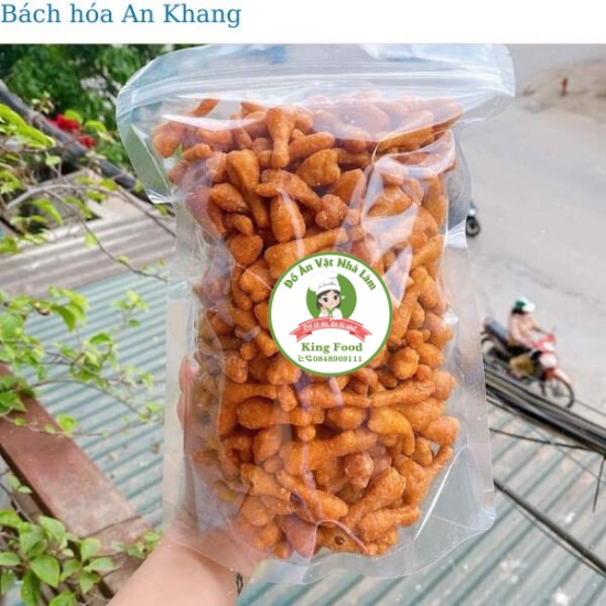 300gr Quẩy Đùi Gà Sấy Phô Mai Cay Siêu Ngon