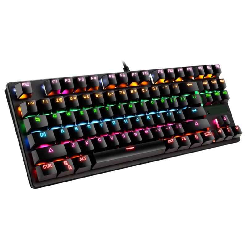 Bàn Phím Cơ Gaming 87 Phím Có Đèn Nền Rgb