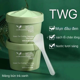 Trà Xanh Bùn Mụn Đầu Đen Và Thu Nhỏ Lỗ Chân Lông Làm Sạch Sâu Bôi Nhọ Mặt Nạ Dưỡng Ẩm Làm Trắng Học Sinh Sinh Viên Nam Và Nữ