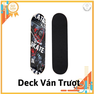 Mặt nhám - deck của ván trượt skateboard - gỗ 7 lớp - siêu bền