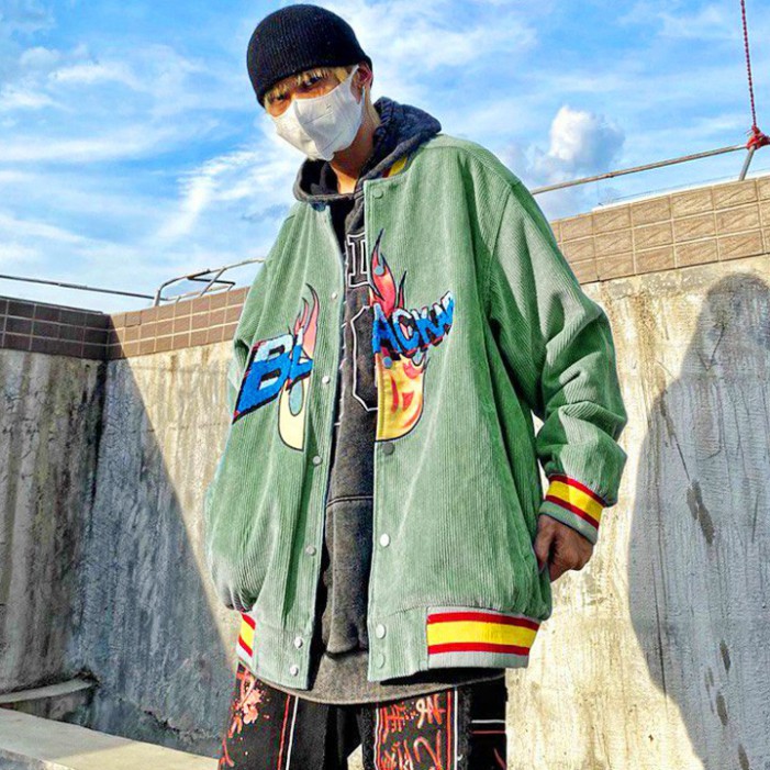 ÁO KHOÁC KAKI NHUNG GÂN In Dẻo Blackar (M2340 - Kèm Ảnh Thật) (Tino Shop) | BigBuy360 - bigbuy360.vn