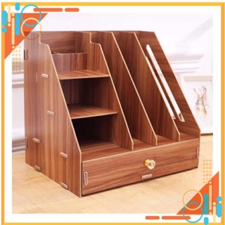 Kệ tài liệu để bàn nhựa gỗ ( k có sẵn )
