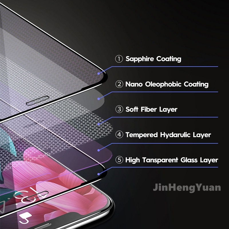 Phù Hợp Kính Cường Lực HD Bảo Vệ Toàn Màn Hình Chống Rơi Vỡ Cho Iphone 13 12 11 Pro Max