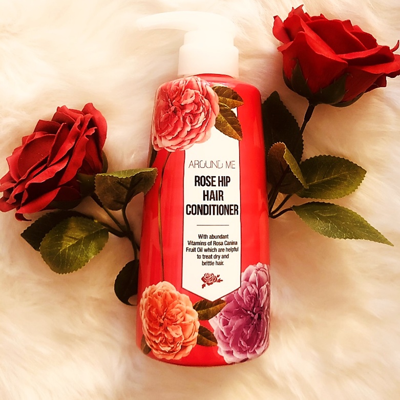 Dầu Xả Mềm Mượt Tóc Around Me Rose Hip Hair Conditioner Hương Hoa Hồng 500ML