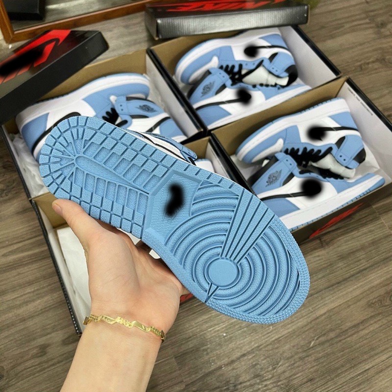 Giày JD xanh cổ cao nam nữ _ Bống Store