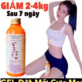Gel Bôi Tan Mỡ Lạnh Hàn Quốc Hiệu Quả Đánh Tan Mỡ Body Cấp Tốc