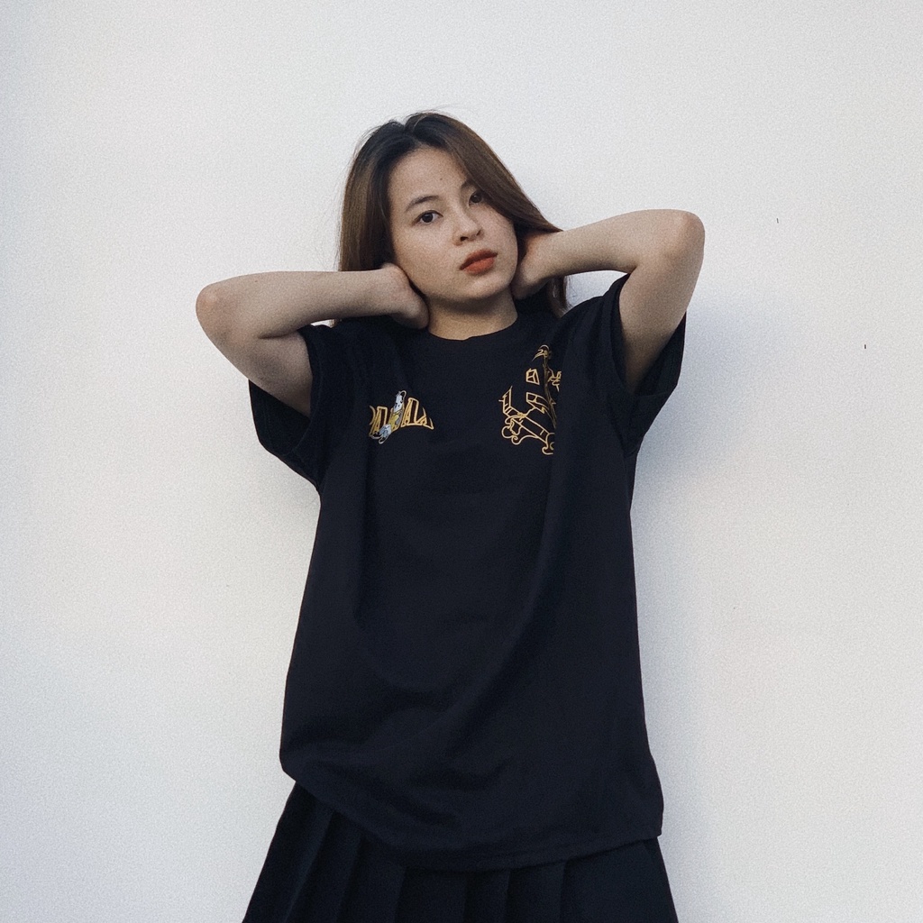 Áo thun tay lỡ PANDAX Lorem ipsum , basic tee local brand unisex , oversize nam nữ premium cotton 100%