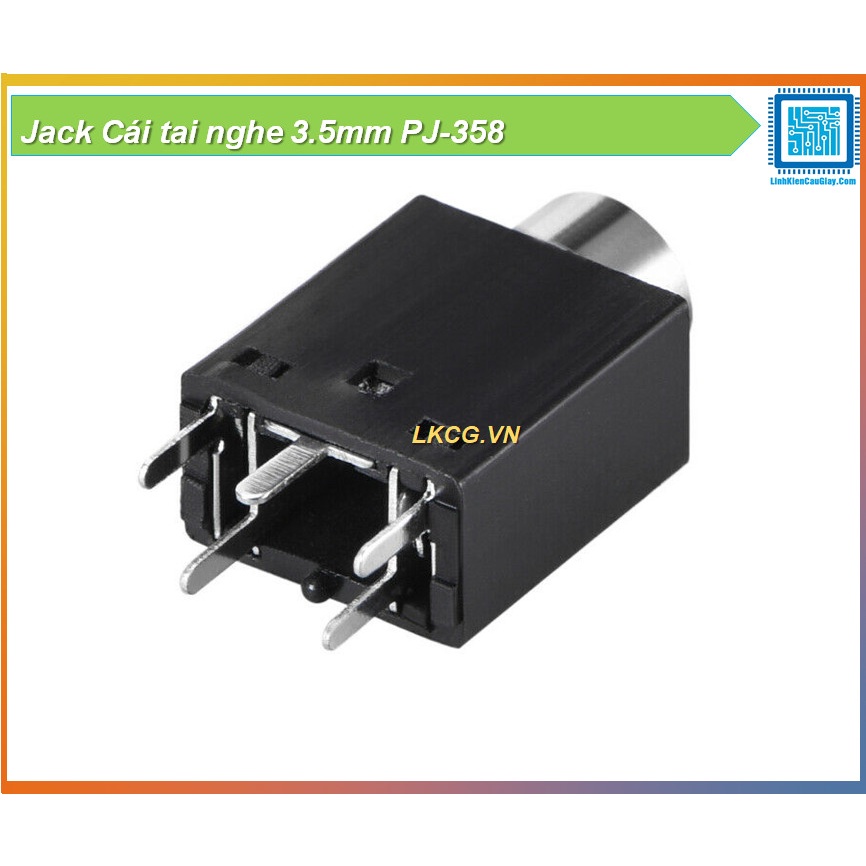 Jack Cái tai nghe 3.5mm PJ-358