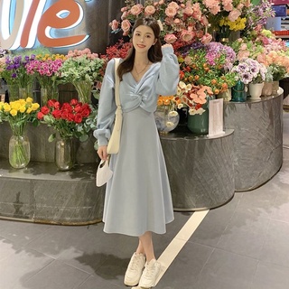 Sét Đầm Váy Xanh Ngọc Kiểu Hàn Quốc chọn live