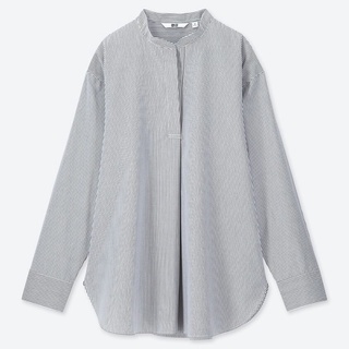 Áo sơ mi nữ oversize UNQL vnxk dư xịn