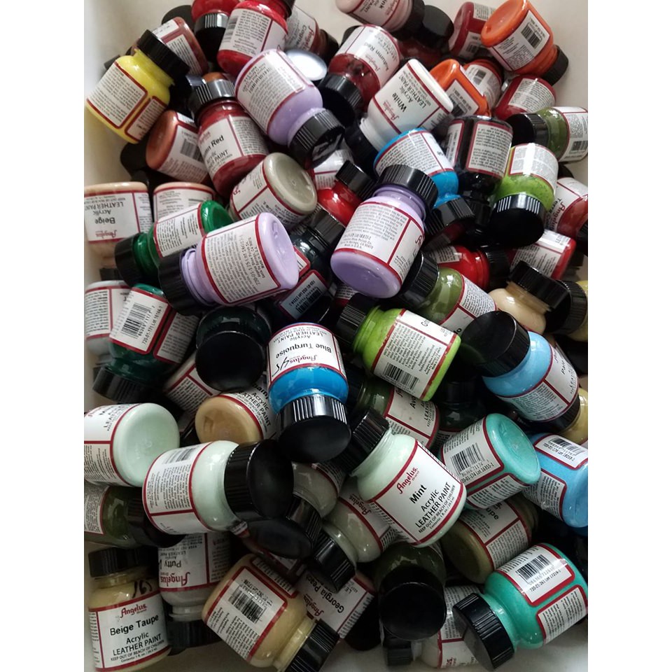 Màu Custom Angelus 50ml trắng - đen Vietsway paint USA