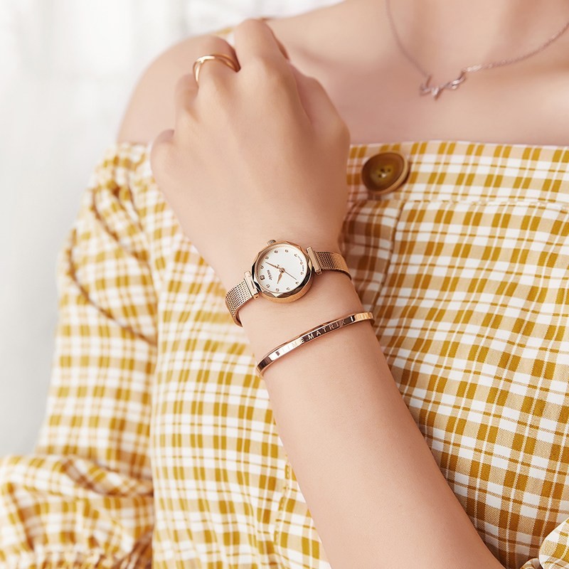 Julius Official | Đồng hồ nữ Julius JA-829 dây thép