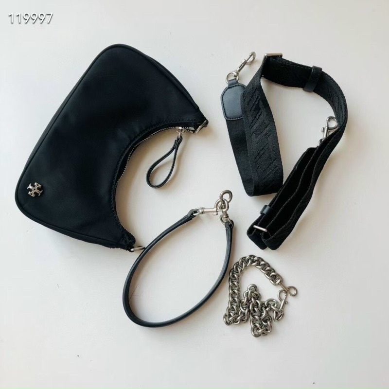 Túi tory burch nylon màu đen
