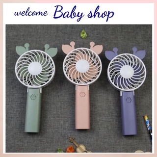 Quạt cầm tay mini gập gọn có tích điện