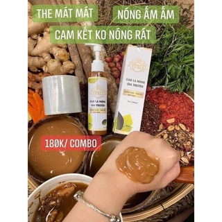 Cao lá nóng gia truyền - giảm cân - tan mỡ - mờ rạn