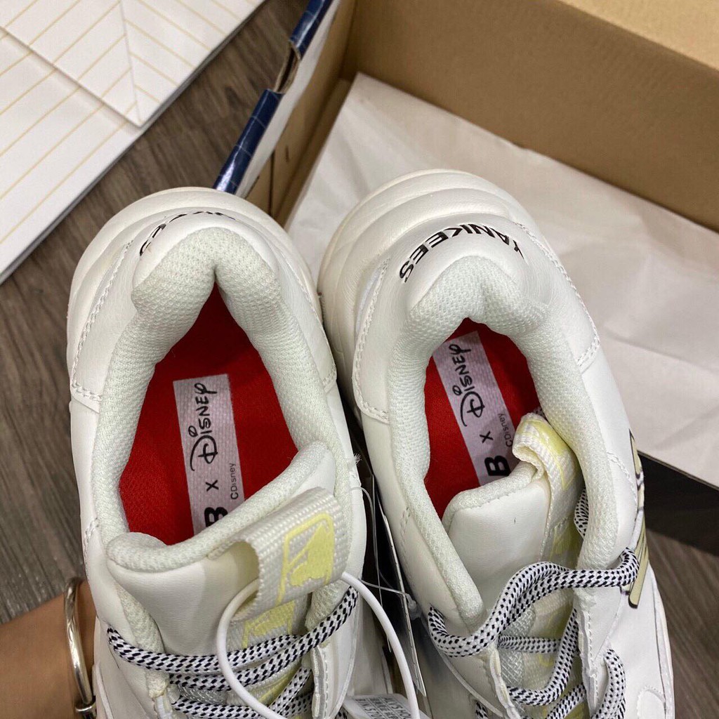 [Hot trend - Bản in ]Giày Thể thao sneakers nam nữ, Giày thể thao sneakers 𝐌𝐋𝐁 mickey vàng bản chuột vàng in 3d 11