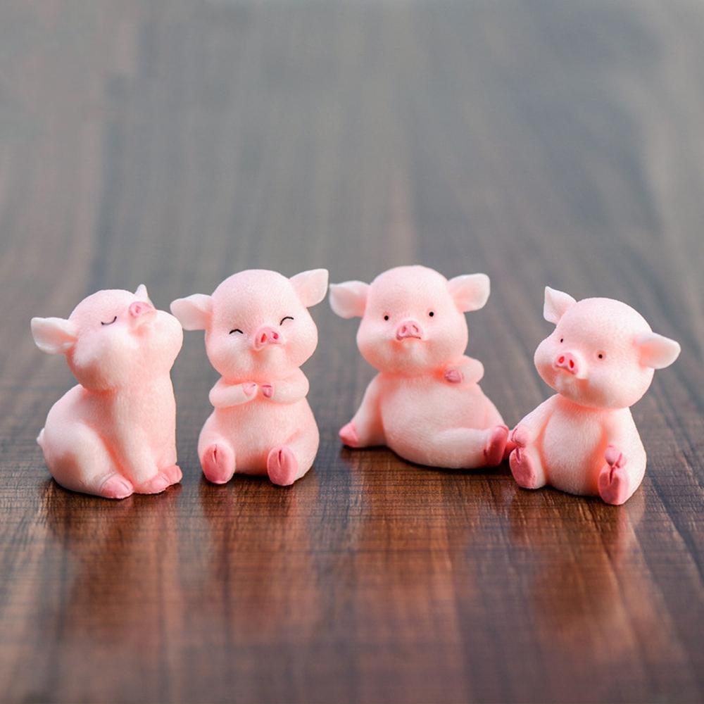 Đồ trang trí Chú Heo Mini Dễ Thương Dùng Trang Trí Nhà Búp Bê