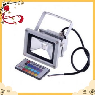 Đèn Pha Led 30W Đổi Màu RGB có Remote: